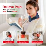 Portable Red Light Therapy Neck Wrap for Pain Relief