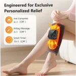 Heated Air Compression Knee Massager for Recovery - Image 6