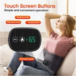 Red Light Heating Massage Belt for Back Support
