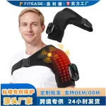 Red Light Shoulder Massager with Heat and Vibration - Image 3