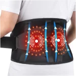 Red Light Therapy Belt with Heat and Vibration Massage