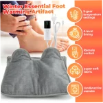 Smart Temperature Control Heated Foot Mat for Home Office - Image 3