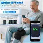 Knee Support with Heat Vibration App Control - Image 5
