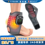 Ankle Red Light Therapy Device with Heat Massage