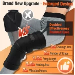 Heated Knee Massager with 4 Motors, Smart Control - Image 6