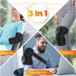 Wireless Heated Knee Massager with 6 Heat & 3 Vibration Modes - Image 4