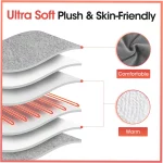 USB Rechargeable Heated Foot Warmer Pad for Home - Image 4