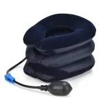 HailiCare Inflatable Neck Traction Pillow with Far-Infrared Heat