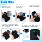 Knee Support with Heat Vibration App Control - Image 7