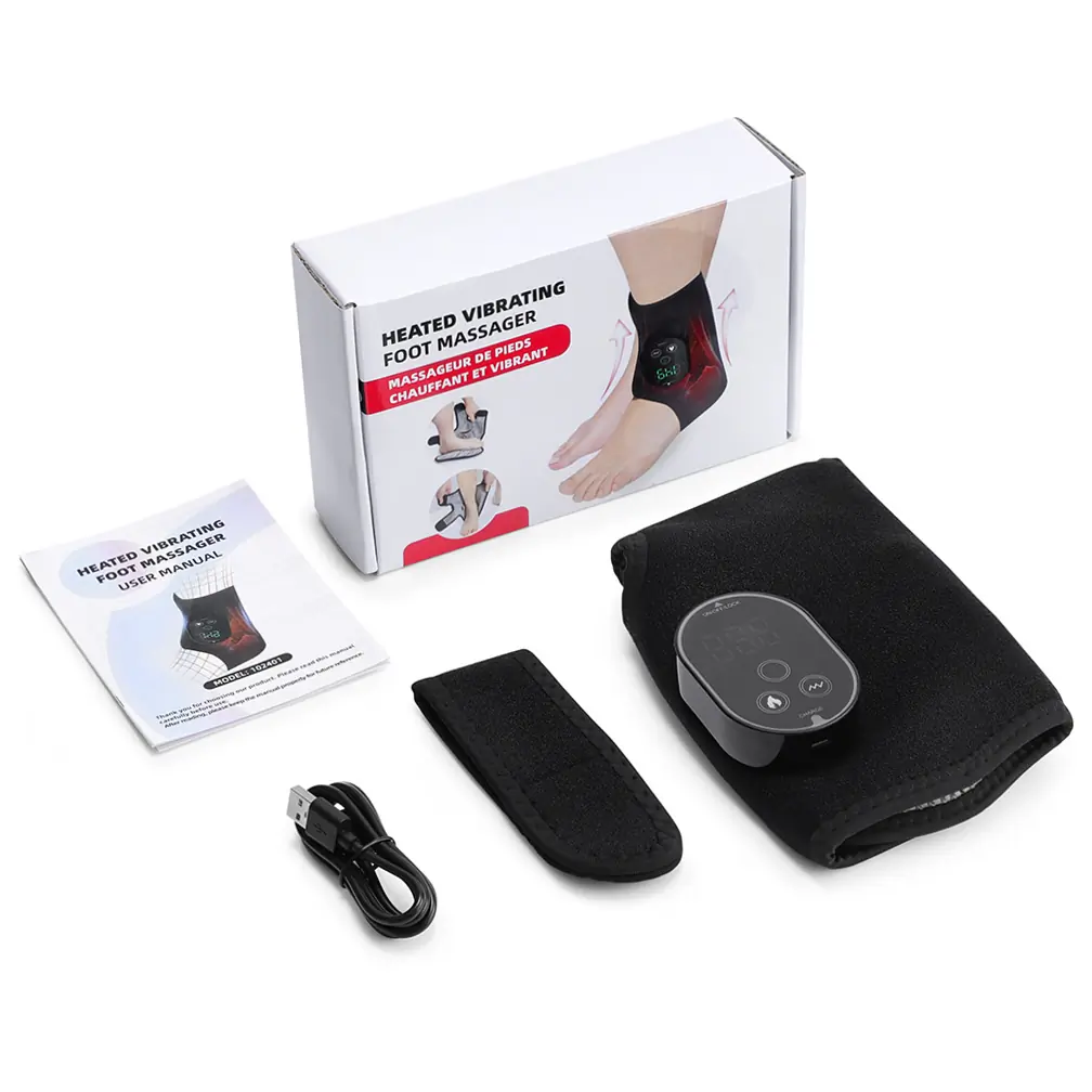 moissanitedream-k6xpi44r Red Light Ankle Massager with Heat Vibration 3000mAh - Image 1