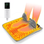 Smart Temperature Control Heated Foot Mat for Home Office - Image 2