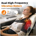 Red Light Shoulder Massager with Heat and Vibration - Image 5