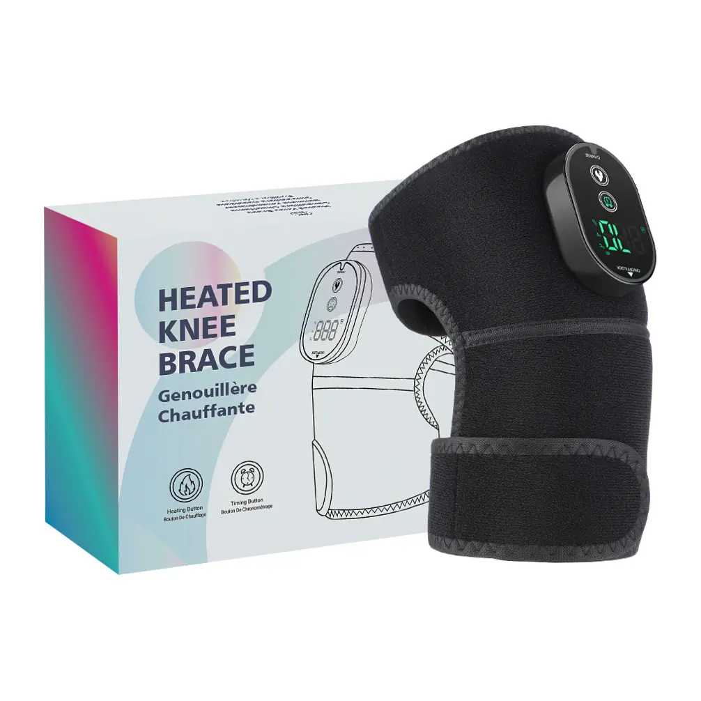 moissanitedream-puiie4jh Smart Heated Knee Brace with Digital Control for Joint Wellness - Image 1