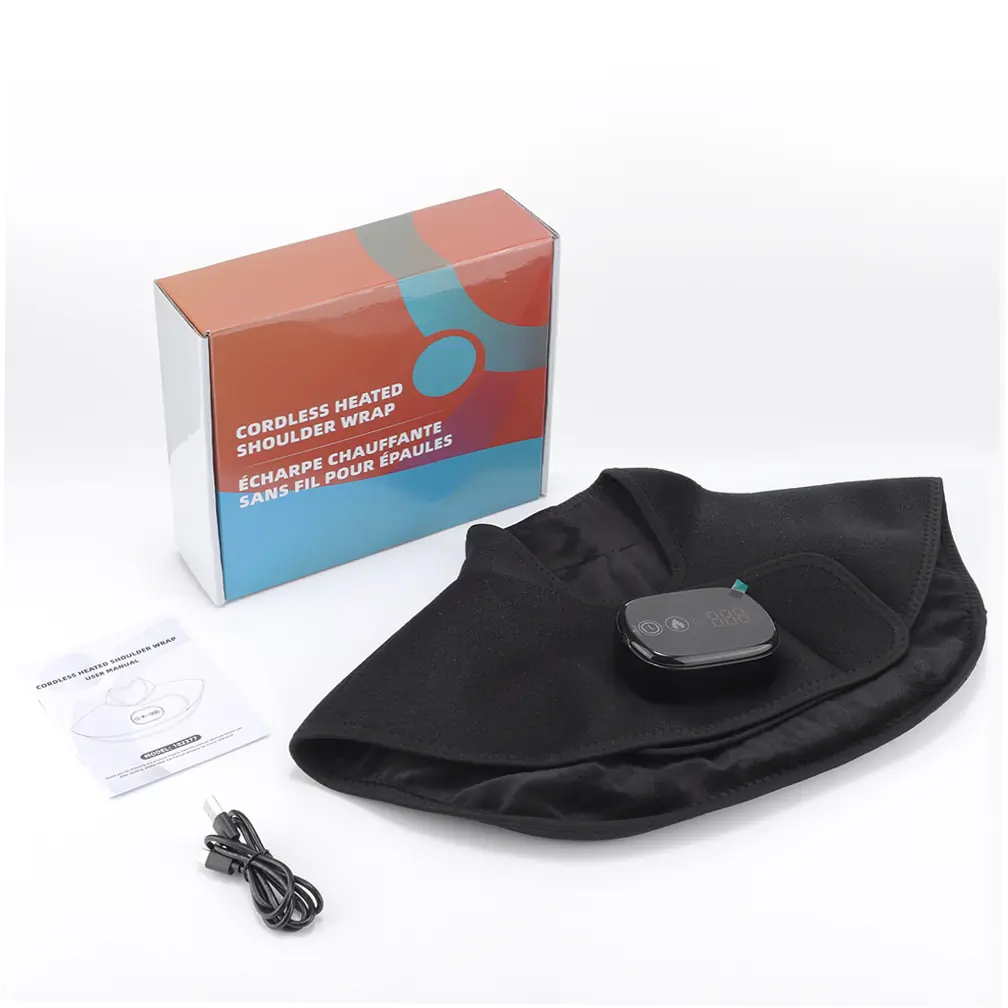moissanitedream-t2vwyjjw Wireless Heated Shoulder Wrap 5 Heat 6 Timer - Image 1