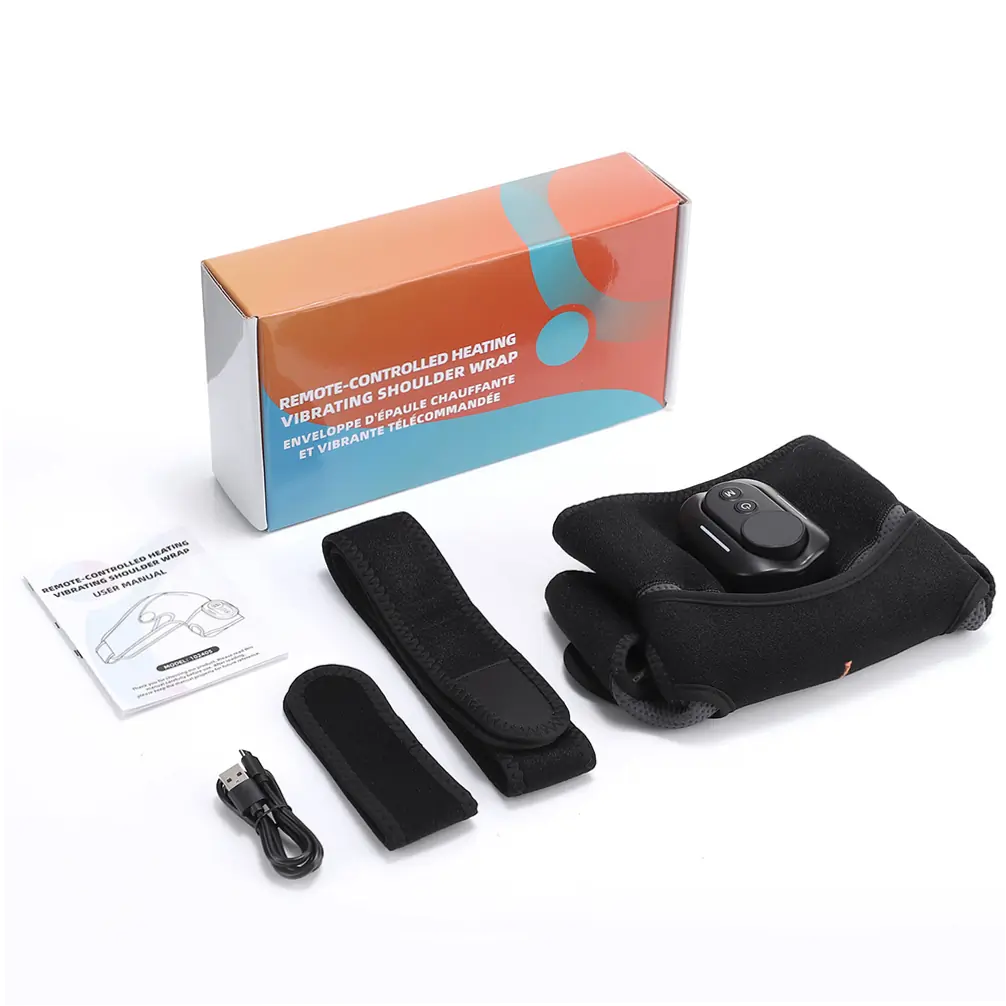 moissanitedream-tmefo93i Magnetic Heated Shoulder Massager with Remote Control - Image 1