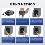 Ankle Red Light Therapy Device with Heat Massage Support - Image 5