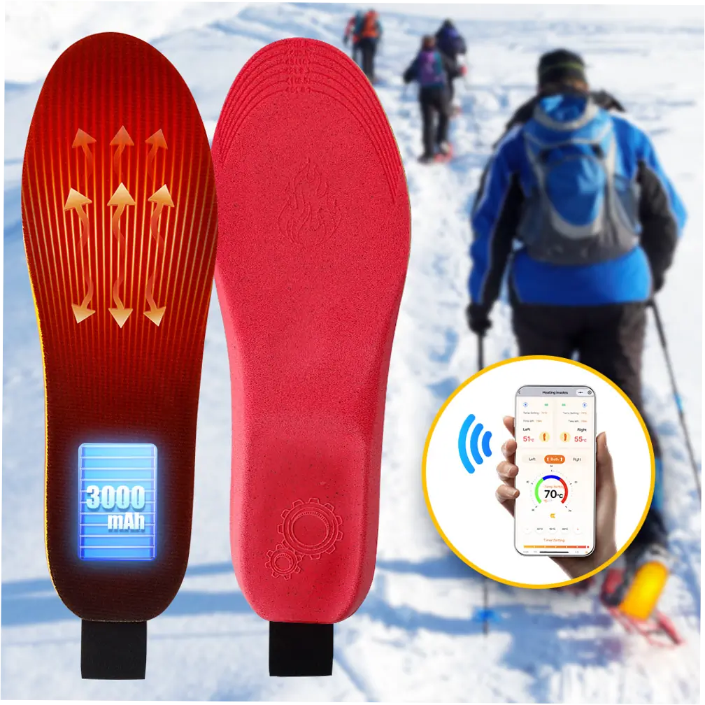moissanitedream-ybemr7gl USB Heated Insoles for Winter Outdoor Warmth - Image 1